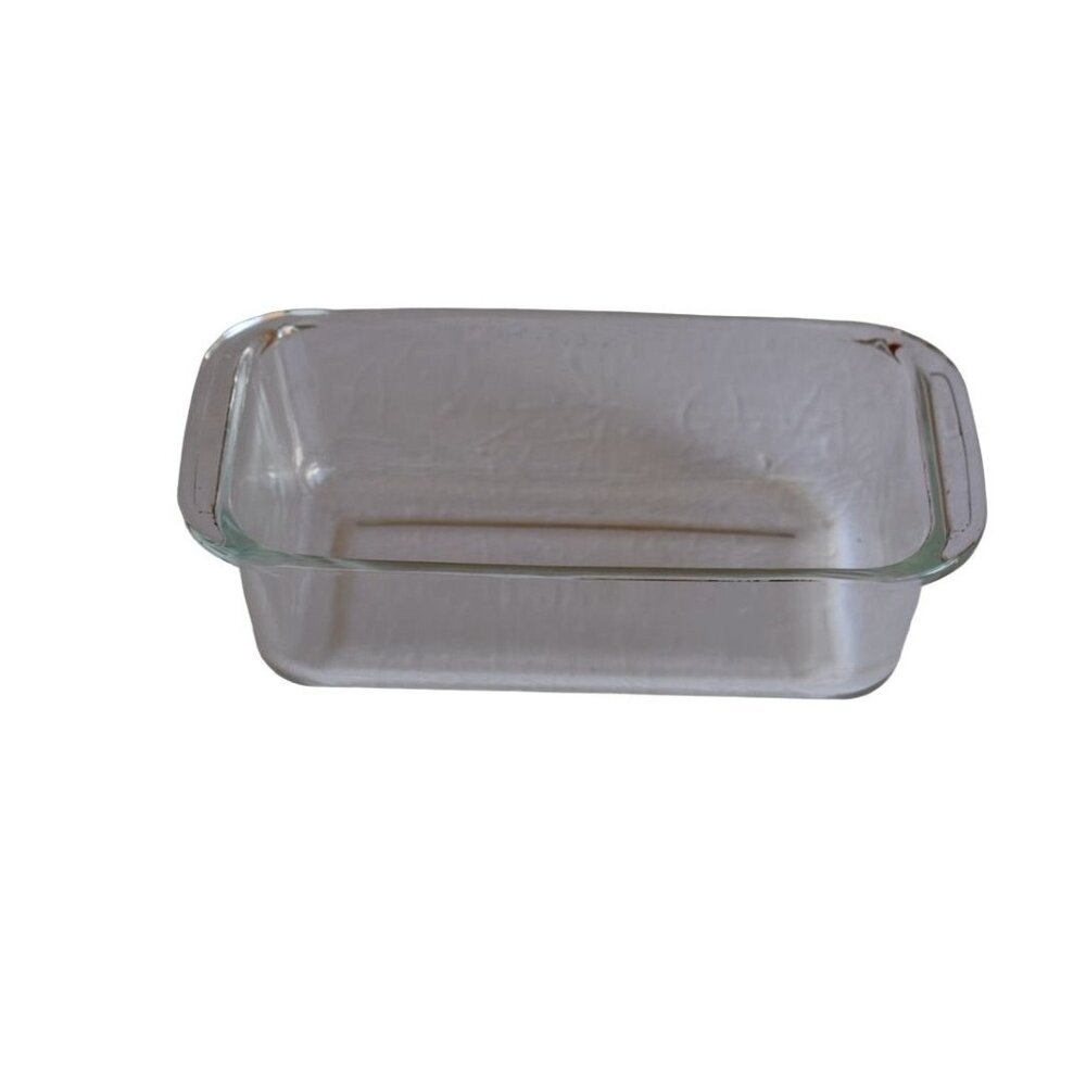 Pyrex Clear Glass Loaf PanBaking Dish  Oven and Microwave Safe